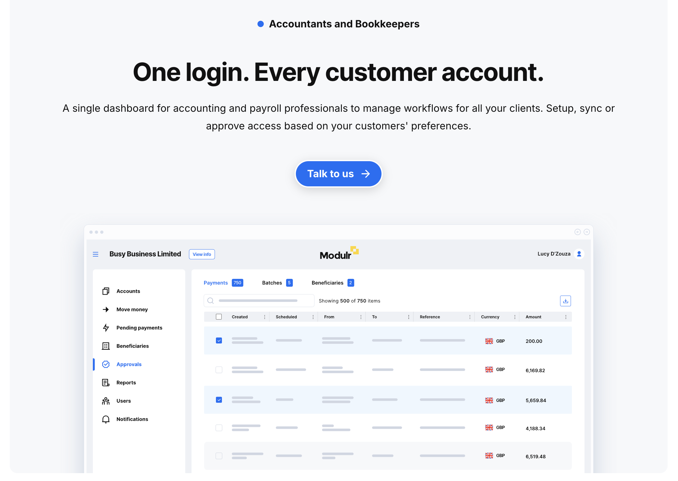 One Login
